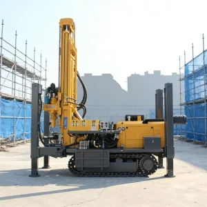 Crawler Borehole Mining Diesel HK Water Well Drilling Rig Machine Max 1000m Depth