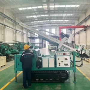 Crawler Core Drilling Rig Machine Core Sample Drill Rig Diesel Rock Drilling Rig for Geological Core Drilling