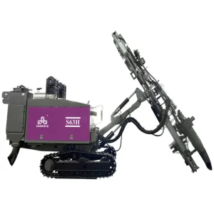 Crawler DTH Drilling Rig High Efficiency Rotary Borehole Drilling Equipment Surface Mining Drilling Rig