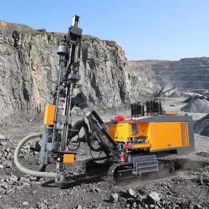 Crawler DTH Drilling Rig for Open Pit Mining Heavy Duty Hard Rock Hydraulic Rock Blasting Drill Machine