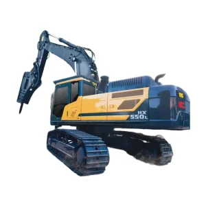 Crawler Excavator HX550L 52.5Ton Big Digger Excavator with 3.6 m³ Bucket Capacity Earthmoving Machine