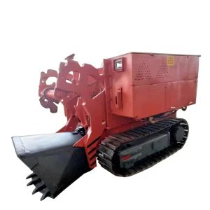 Crawler Explosion Proof Small Rock Loader Underground Mining Loader 20-30m3/h for Underground Ore Transport