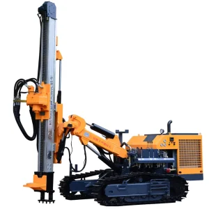 Crawler Hydraulic Diesel Powered Rotary DTH Drilling Rig with Engine and Motor for Hard Rock Blast Hole Mining