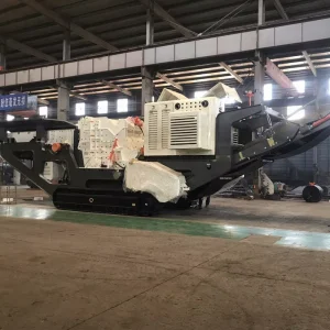 Crawler Impact Crusher 200-300tph Mobile Quarry Station Impact Crusher for Limestone, Concrete, Granite
