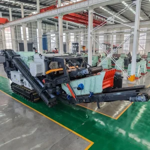 Crawler Impact Crusher Mobile Crushing Machine High Efficiency Track Mounted Stone Crusher Equipment