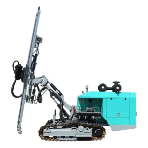 Crawler Integrated DTH Drilling Rig for Mine Blasting Hole Tunnel Rock Drilling Portable Pneumatic Drilling Machine