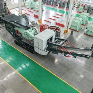Crawler Jaw Crusher Hydraulic Driven Mobile Crushing Equipment Aggregate Production Machine Mining Mobile Jaw Crusher