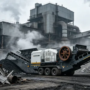 Crawler Jaw Crushing Plant Tracked Mobile Crushing Equipment for Mine Tailings Mudstone for Mine Waste Comprehensive Utilization