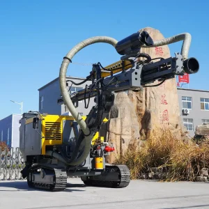 Crawler Mine Surface Gold Quarry Borehole Drilling Rig Machine Equipment