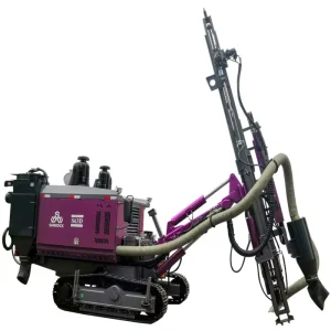 Crawler Mining Drilling Rig Rock Blasting Drilling Machine Hydraulic Integrated DTH Drilling Rig