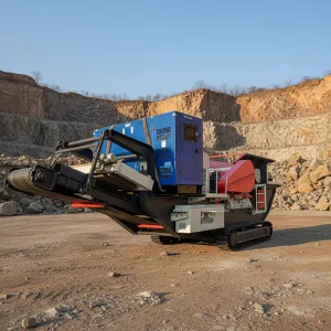 Crawler Mobile Crushing Station for Mining Machinery Mobile Aggregate Track Mounted Crusher Crawler Type Stone Crushing Station