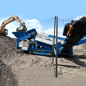 Crawler Mobile Heavy Duty Linear Vibrating Screen for Ore Soil Stone Mining Construction Waste Aggregate Coal Gangue Separation