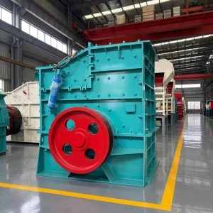 Crawler Mobile Heavy Hammer Crusher PCZ1416 One step Molding Crushing Machine With Vibrating Feeder Return Belt Optional