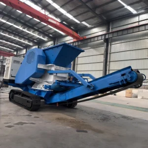 Crawler Mobile Jaw Crusher Hydraulic Drive Quick Setup Tracked Crushing Plant for Mining Aggregate Concrete