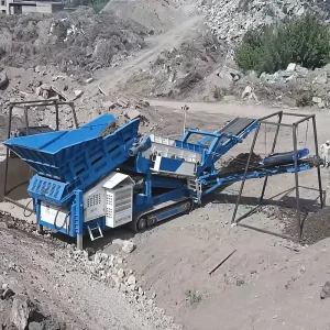 Crawler Mobile Linear Heavy Duty Screener for Ore Soil Stone Separation Coal Gangue Mining Aggregate Construction Waste Grading
