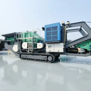 Crawler Mobile PF1315 Impact Crusher Integrated Stone Crushing Plant Basalt Crushing 180-260t/h for Quarry Rock Processing