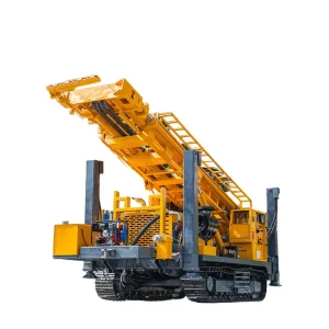 Crawler Mounted 300m Hydraulic Water Well Drill Rig 200m Water Well Crawler Hydraulic Portable Drilling Rig Machine