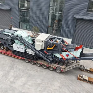 Crawler Mounted Jaw Impact Crusher Integrated Tracked Crushing Station High Output Ore Stone Mobile Crushing Equipment