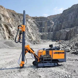 Crawler Mounted KT5 Integrated DTH Drilling Rig Mine Blasting Drill Machine Blast Hole Drill Rig for Rock Quarry Mining Project