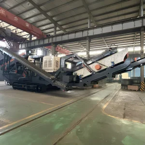 Crawler Mounted Mobile Cone Crushing Station Low Energy Consumption for Secondary and Tertiary Crushing