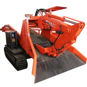 Crawler Mucking Loader YZW 60 Motor Mining Underground Tunnel Mine Muck Shovel Rock Loader Machine 60m h