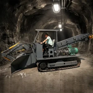 Crawler Mucking Loader ZW 60 Motor Mining Underground Tunnel Mine Muck Shovel Rock Loader Machine 60m h