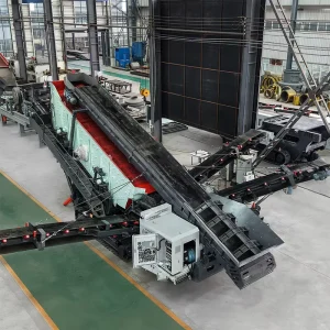 Crawler Screening 300tph Mobile Plant Limestone Granite Basalt Production Line Mining Crushing Tracked Mobile Vibrating Screen