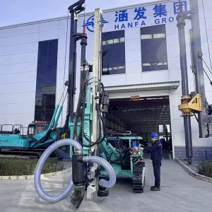 Crawler Split Type DTH Drill Rig Pneumatic Surface Blasting Drill Machine with Gearbox Pump for Mine Drilling