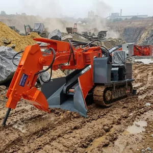 Crawler Track Power Underground Drilling Mining Mucking Loader Excavator Equipment