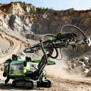 Crawler Type Down the Hole Drilling Rig Mining Rock Blasting Integrated Down the Hole Drilling Rig Blasting Drilling