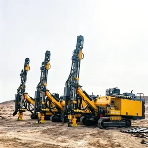 Crawler Type Integrated Hydraulic Metal Mine Rock Drilling Rig DTH Drilling Equipment