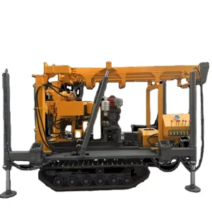 Crawler Type Metal Mine Exploration Drilling Machine 200 Meter Vertical Core Taking Machine
