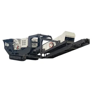 Crawler Type Mobile Impact Crusher Plant Track Mounted 100-500tph AC Motor & Gear High Capacity Supplier