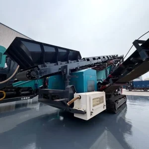 Crawler Type Mobile Vibrating Screen 7020 Portable Stone Screening Machine for Limestone Granite Quarry Aggregate Screening