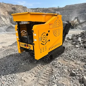 Crawler Undercarriage Jaw Crusher Station Steep Terrain Adaptable Dual Power Diesel and Electric Mining Equipment Stone Crusher