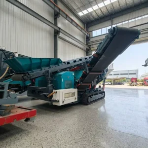 Crawler Vibrating Screening 7018 Machine Hydraulic Separation Equipment Jaw Impact Cone Crusher Mobile Crushing Production Line