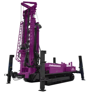 Crawler Water Well Drilling Rig 1000m Deep Groundwater Extraction Well Drilling Machine Hydraulic Water Well Drilling Rig