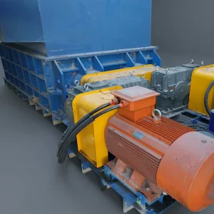 Custom Capacity Roller Crusher Twin Shaft Sizer with PLC Motor & Pump for Underground Coal Mine