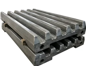 Custom High Tonnage Jaw Plate Manufacturing Massive Heavy Part CNC Machining for Large Scale Mining Equipment