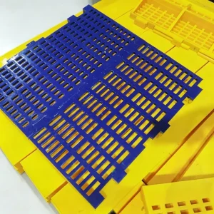 Custom Linear Polyurethane Ore Mining Screen Panel Anti Clogging Vibrating Screen Media for Mineral Separation High