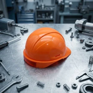 Custom Logo Premium Rigid ABS Shell Lightweight Ratchet Suspension Cap Style Site Contractor Work Protective Headwear Hard Hat