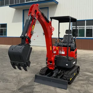 Custom Luxury Mini Excavator Closed Cabin Air Conditioner Rubber Track Chassis Hydraulic Pump Digger Excavator Mini