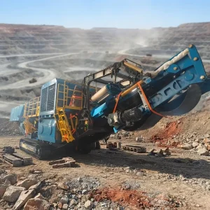 Custom Mobile Roller Crusher 100t/h Capacity for Mining and Construction Applications