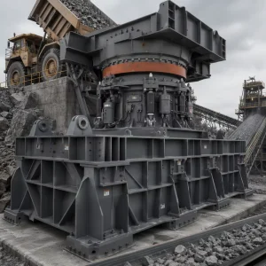 Custom OEM Mining Crusher Base Frame Heavy Duty Stainless Steel Welded Fabrication Anti-Corrosion for Mining Quarry Crushing