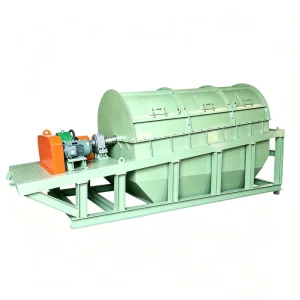 Custom Rotary Trommel Drum Screen with Vibrating Screening for Grain Ore Waste Impurity Removal 380V/220V