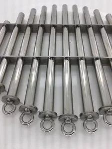 Custom Size Circular Magnetic Rack 10000 Gauss Neodymium Magnetic Grid For Hopper Powder Granule Separation