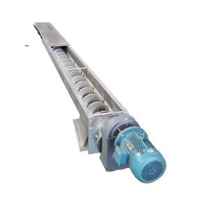 Custom Water Cooled Screw Conveyor Stainless Steel Cooling Auger Feeder for Powder Chemical Hot Material