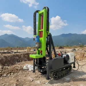 Customizable 25HP Diesel/Gasoline Single Hydraulic Power Head Crawler with Electric Start Motor for Mine Rotary DTH Drilling Rig