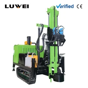 Customizable Diesel Engine DTH Drill Rig Crawler Track for Geological Exploration Bridge Pile Foundation Construction Max.200m