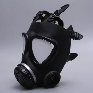 Customizable FNJ05 Safety Chemical Rubber Full Face Gas Masks Replaceable Filter Cartridge for Mining Use Reusable